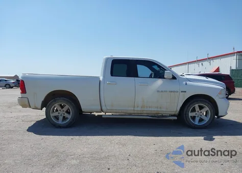 2012 Ram 1500 Sport from USA, damaged, VIN 1C6RD7HT2CS123222